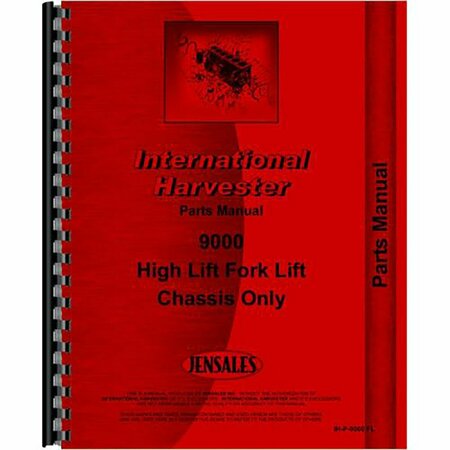 AFTERMARKET Forklift Parts Manual (Chassis Only) for International Harvester 9000 RAP74240
